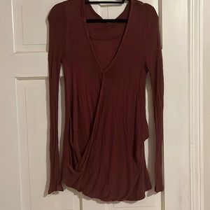 Maroon Free People (We the Free)  tunic top